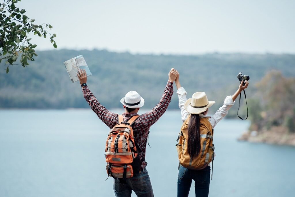 couple, freedom, holiday